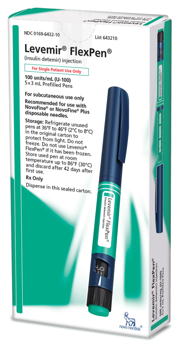 Levemir FlexTouch Pens (100 Units/mL)